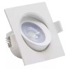 Downlight Led Quadrada 5W 6000K Branca Maxtel Novo