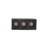 Downlight Sobrepor Powerus 6W 3000K Preto Bivolt Nordecor
