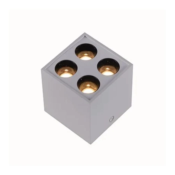 Downlight Sobrepor Powerus 8W 3000K Branco Nordecor Novo