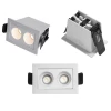 Downlight embutir 4W 3000K 35º Powerus Branco 6728 Nordecor