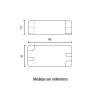 Driver Para Painel Led 12W Bivolt Modelo 15300099 blumenau