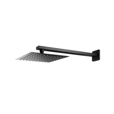 Ducha Fria Articulada Quadrada Preto Fosco Marchezan 46334