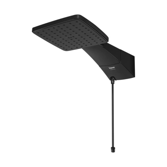 Ducha Quadrattta Moderna Eletrônica 7700W 220V Preta Zagonel