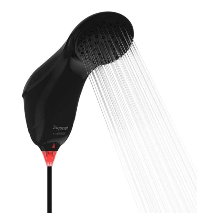 Ducha Sublime Eletrônica 7500w 220v Preta Design Moderno