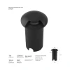 Embutido De Solo 3w 3000k Preto Beam Led Redondo Ip67 IF