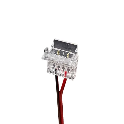 Emenda Conector Saída 15cm Fita Led 11mm Em-037