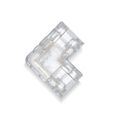 Emenda Em L Para Fita Led Direct Ip33 8mm Fd338L Lumanti