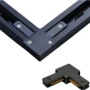 Emenda L Para Trilho Eletrificado Preto Astraled CN-053
