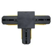Emenda T Para Trilho Eletrificado Preto Astraled Cn-055 3 Pinos