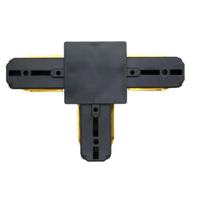 Emenda T Para Trilho Eletrificado Preto Astraled Cn-055 3 Pinos