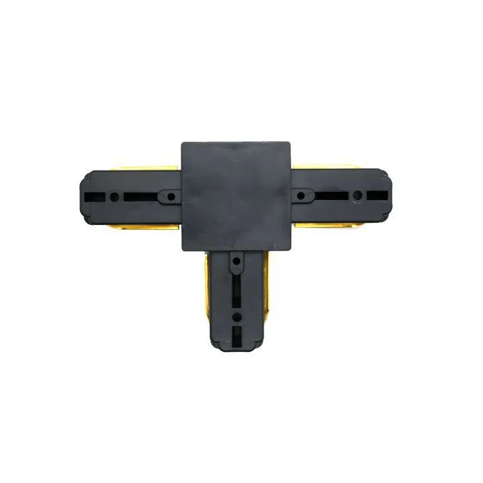 Emenda T Para Trilho Eletrificado Preto Astraled Cn-055 3 Pinos