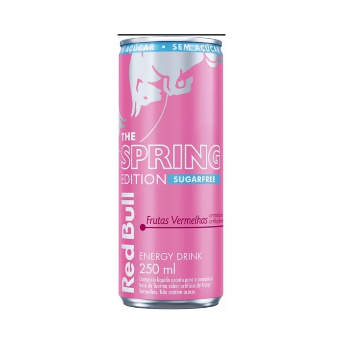 Energético Red Bull Frutas Vermelhas Sugar Free 250ml 1UND