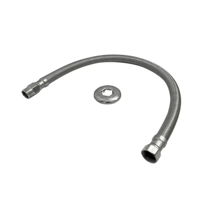 Engate Flexível Mangueira Aço Inox 60Cm Flex60-In
