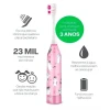Escova Elétrica Infantil De Gatinho Rosa Multilaser Kids Escova Elétrica Infantil De Gatinho Rosa Multilaser Kids
