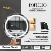 Espelho Redondo Iluminado 60cm 3000/4000/6000k G-Light