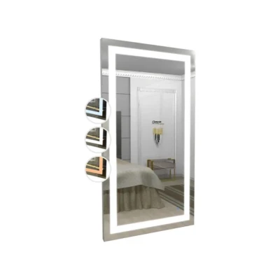 Espelho Retangular Led 50X70cm 3000-6500K Moderno G-light