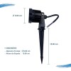 Espeto De Jardim Led 7W 3000K Bivolt DS Novo