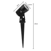 Espeto De Jardim Led IP65 3W 3000K S3203 MbLed Preto Espeto De Jardim Led IP65 3W 3000K S3203 MbLed Preto