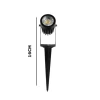 Espeto De Led Para Jardim Ip65 3W Com Luz Verde MbLed Espeto De Led Para Jardim Ip65 3W Com Luz Verde MbLed
