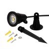 Espeto Led Play Decorativo 5W Luz Verde Ip65 Preto 21055101