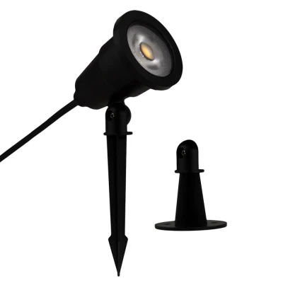 Espeto Led Play Decorativo 5W Luz Verde Ip65 Preto 21055101