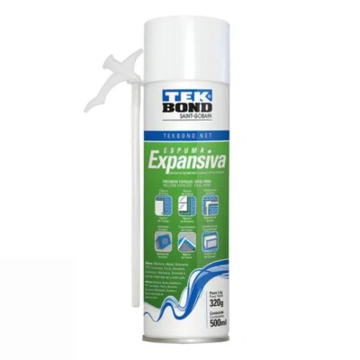 Espuma Poliuretano 320/500mlg Tekbond Para Uso Geral
