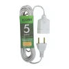 Extensão Corda Prolongador 2X0.75 5M 10A Branco Ilumi