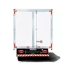 Faixa Refletiva 50mmx30cm Vermelho/Branco 10pcs 3m