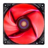 Fan Para Gabinete Lightning Vermelho 140Mm Aerocool