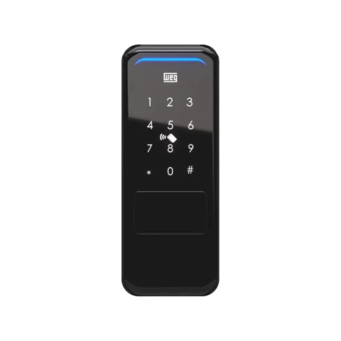 Fechadura Smart Standalone de Sobrepor Preta WEG Home Novo