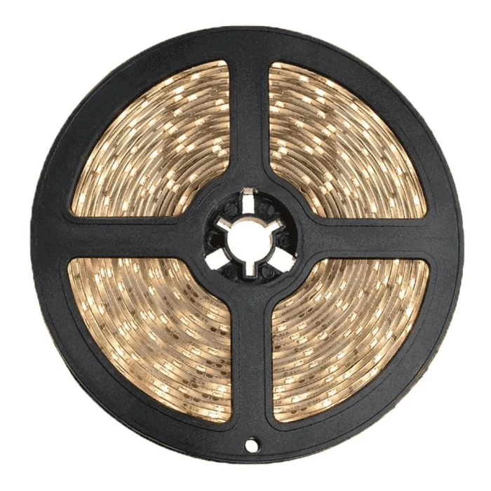 Fita De Led 3528 3000K 12V Com 5 Metros 60Smd Fita De Led 3528 3000K 12V Com 5 Metros 60Smd