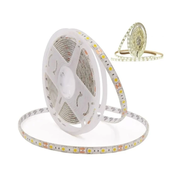 Fita De Led 5050 12V 4000K Ip65 5 Metros F66023 MbLed