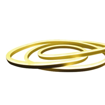 Fita De Led Neon 2835 12V 10W 5M Amarelo 8Mm Novo