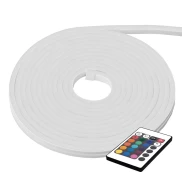 Fita De Led Neon Rgb Slim 8W/m 12V 5 Metros Branca Blumenau