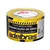 Fita Demarcação Zebrada 70Mm X 200M X 0,04Mm Adelbras