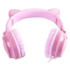 Fone De Ouvido Com Fio Kitty Ear Rosa 65468 Vinik Novo Fone De Ouvido Com Fio Kitty Ear Rosa 65468 Vinik Novo