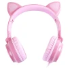 Fone De Ouvido Com Fio Kitty Ear Rosa 65468 Vinik Novo Fone De Ouvido Com Fio Kitty Ear Rosa 65468 Vinik Novo