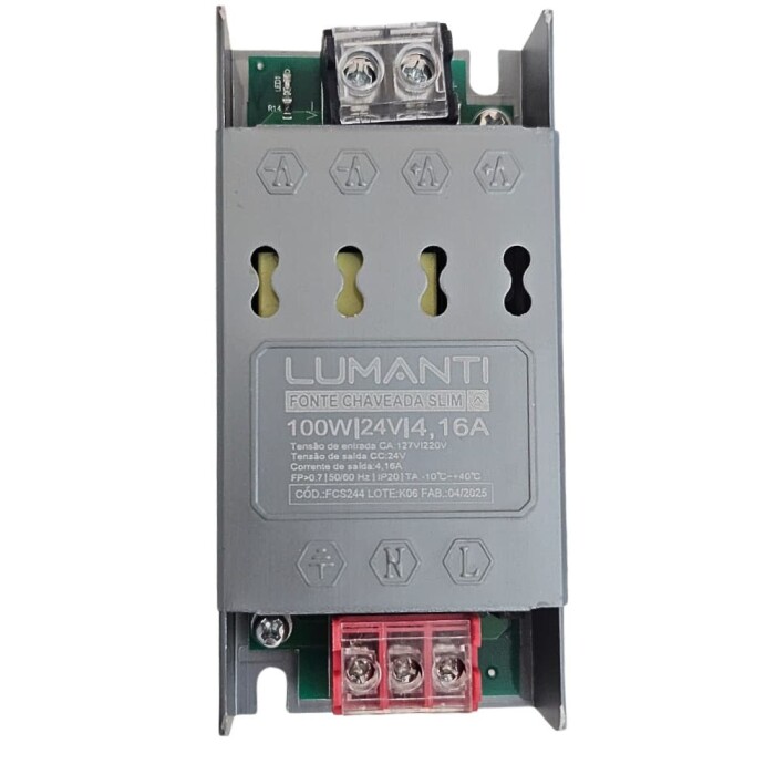Fonte Chaveada Slim 24V 4.16A 100W Autovolt FCS244