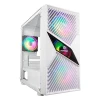 Gabinete Gamer Fractal Cor Branco CC-201W One Power Gabinete Gamer Fractal Cor Branco CC-201W One Power