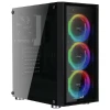 Gabinete Gamer Mid Tower Quartz Revo RGB Preto Gabinete Gamer Mid Tower Quartz Revo RGB Preto