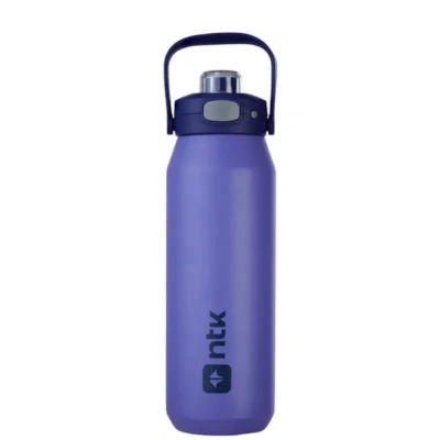 Garrafa Térmica Azul 1L Isomax Color Nautika Aço Inoxidável