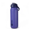 Garrafa Térmica Azul 1L Isomax Color Nautika Aço Inoxidável