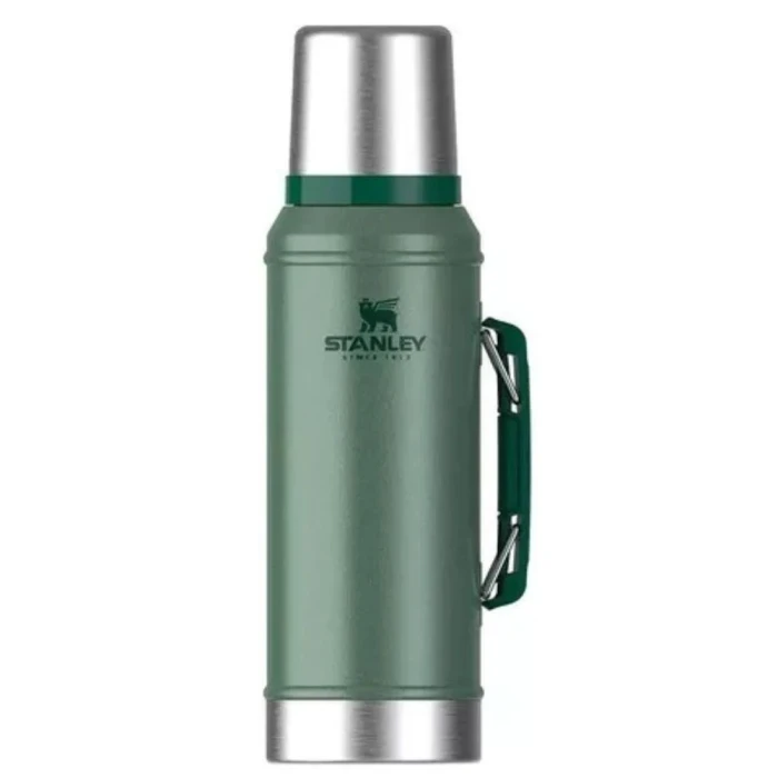 Garrafa Térmica Classic Verde Stanley Com Alça 950ml Stanley