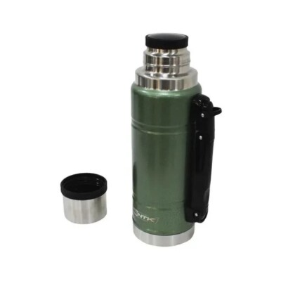 Garrafa Térmica Granite 1L Verde Nautika Com Tampa e Alça