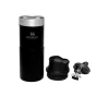 Garrafa Travel Mug Térmica 354mL Matte Black Stanley Preto Garrafa Travel Mug Térmica 354mL Matte Black Stanley Preto