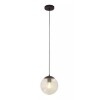 Globo de Vidro âmbar 20cm Skylight Boca 7cm 3044