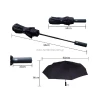 Guarda-Chuva e Sol Preto Xiaomi Automático Novo Guarda-Chuva e Sol Preto Xiaomi Automático Novo