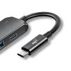 Hub Usb 4 Em 1 1X Usb-C Hub41 C Elg Novo Hub Usb 4 Em 1 1X Usb-C Hub41 C Elg Novo