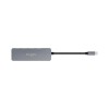 Hub Usb Bright Com Plug Tipo C 3 Portaas+Hdmi 4K Novo