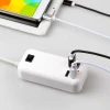 Hub Usb Charger Desktop Com 4 Portas 15W Branco Bmax Hub Usb Charger Desktop Com 4 Portas 15W Branco Bmax